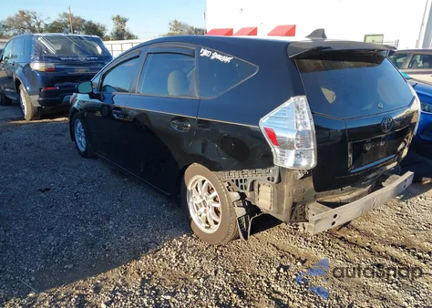 2014 Toyota Prius V Two z USA, uszkodzony, nr VIN JTDZN3EU2E3317175